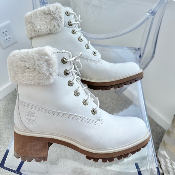 Timberland Boots with Fur Trim - Picture 6 of 14